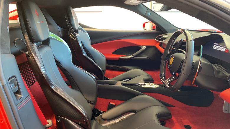 Ferrari 296 GTB 3.0T V6 7.45kWh Coupe 2dr Petrol Plug-in Hybrid F1 DCT (s/s) (830 ps) Coupe